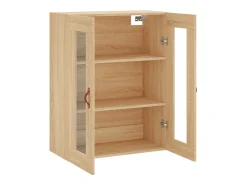 Armario de pared de roble Sonoma 69,5x34x90 cm