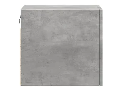 Armario de pared gris hormigón 30x42,5x40 cm madera de ingeniería