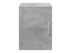 Armario de pared gris hormigón 30x42,5x40 cm madera de ingeniería