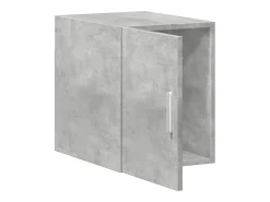 Armario de pared gris hormigón 30x42,5x40 cm madera de ingeniería