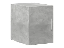 Armario de pared gris hormigón 30x42,5x40 cm madera de ingeniería