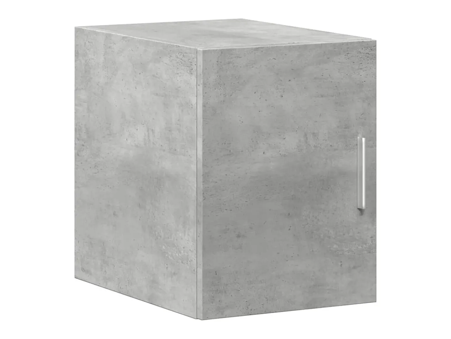 Armario de pared gris hormigón 30x42,5x40 cm madera de ingeniería