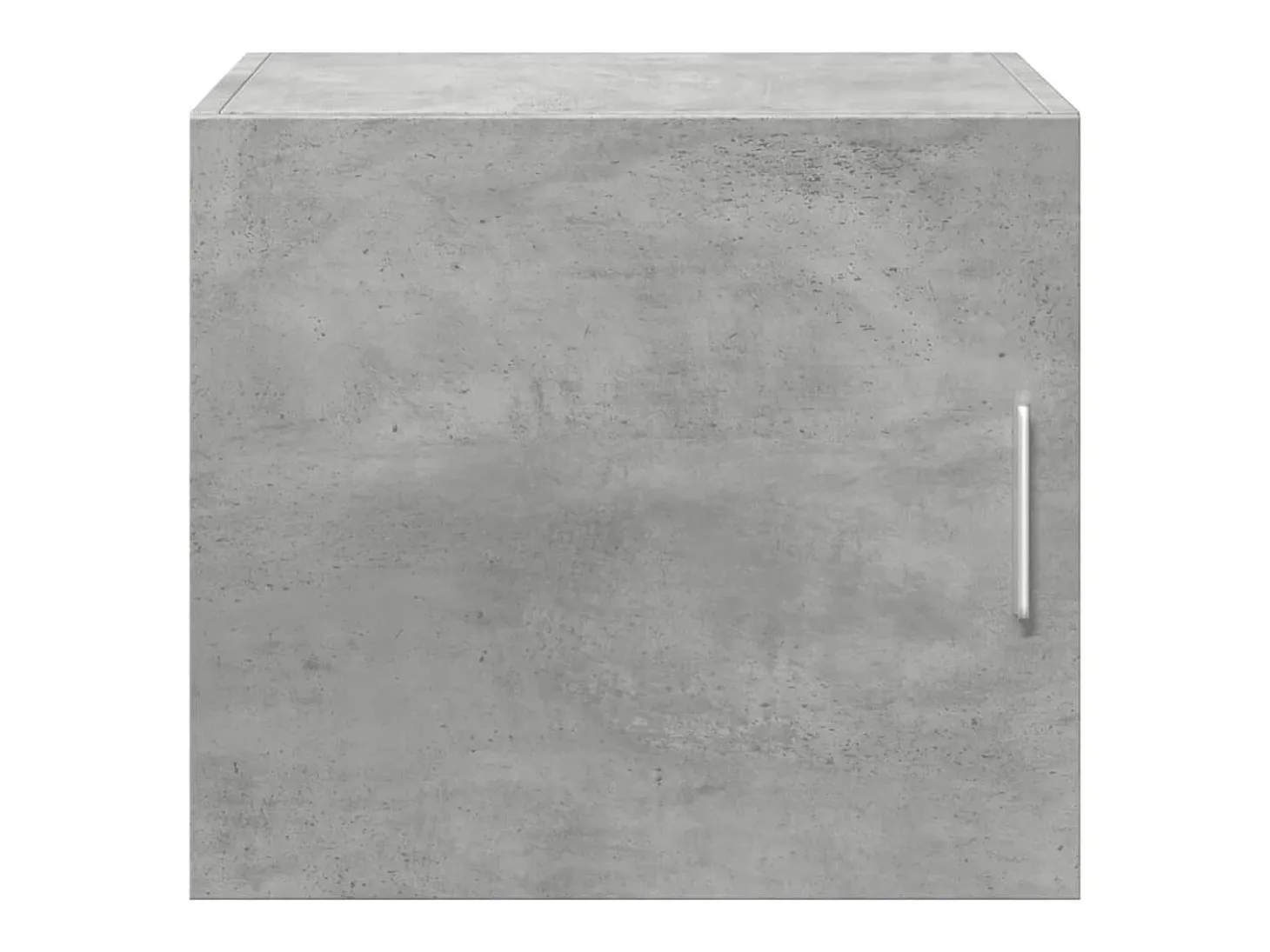 Armario de pared gris hormigón 45x42,5x40 cm madera de ingeniería