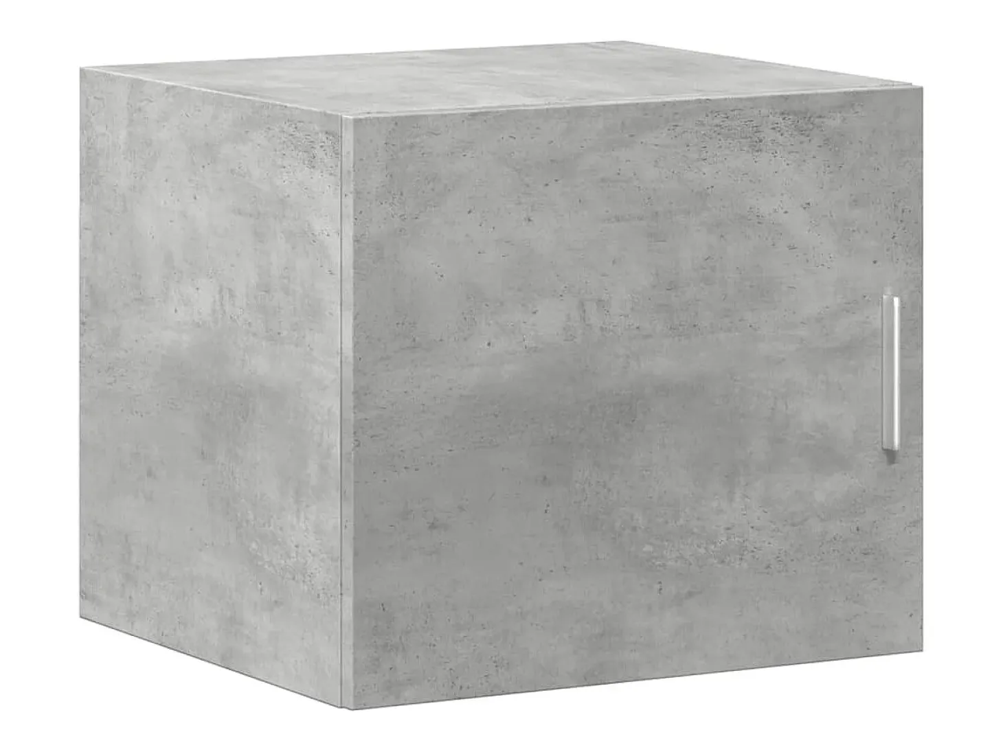 Armario de pared gris hormigón 45x42,5x40 cm madera de ingeniería