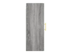 Armario de pared gris Sonoma 34,5x34x90 cm