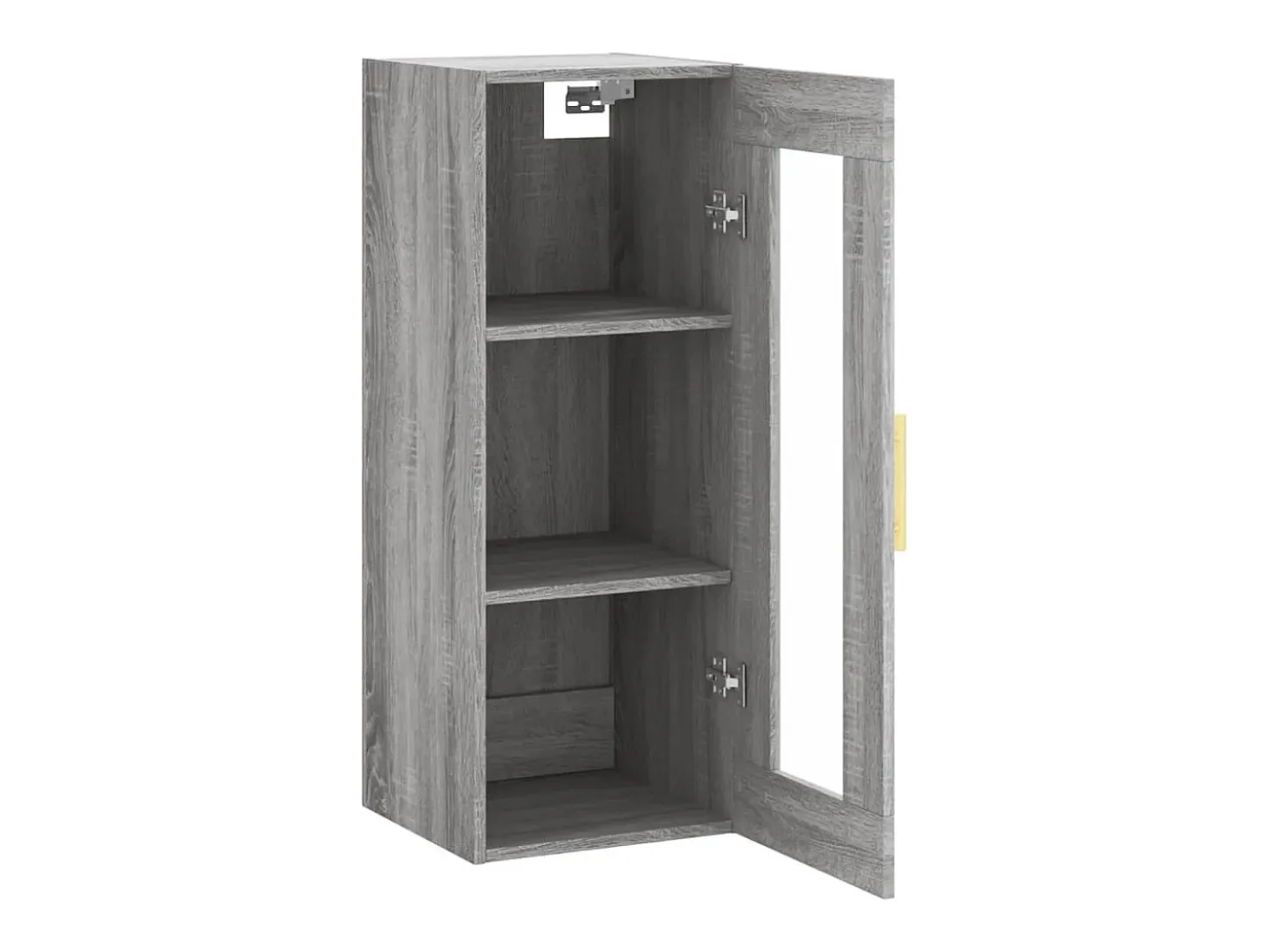 Armario de pared gris Sonoma 34,5x34x90 cm
