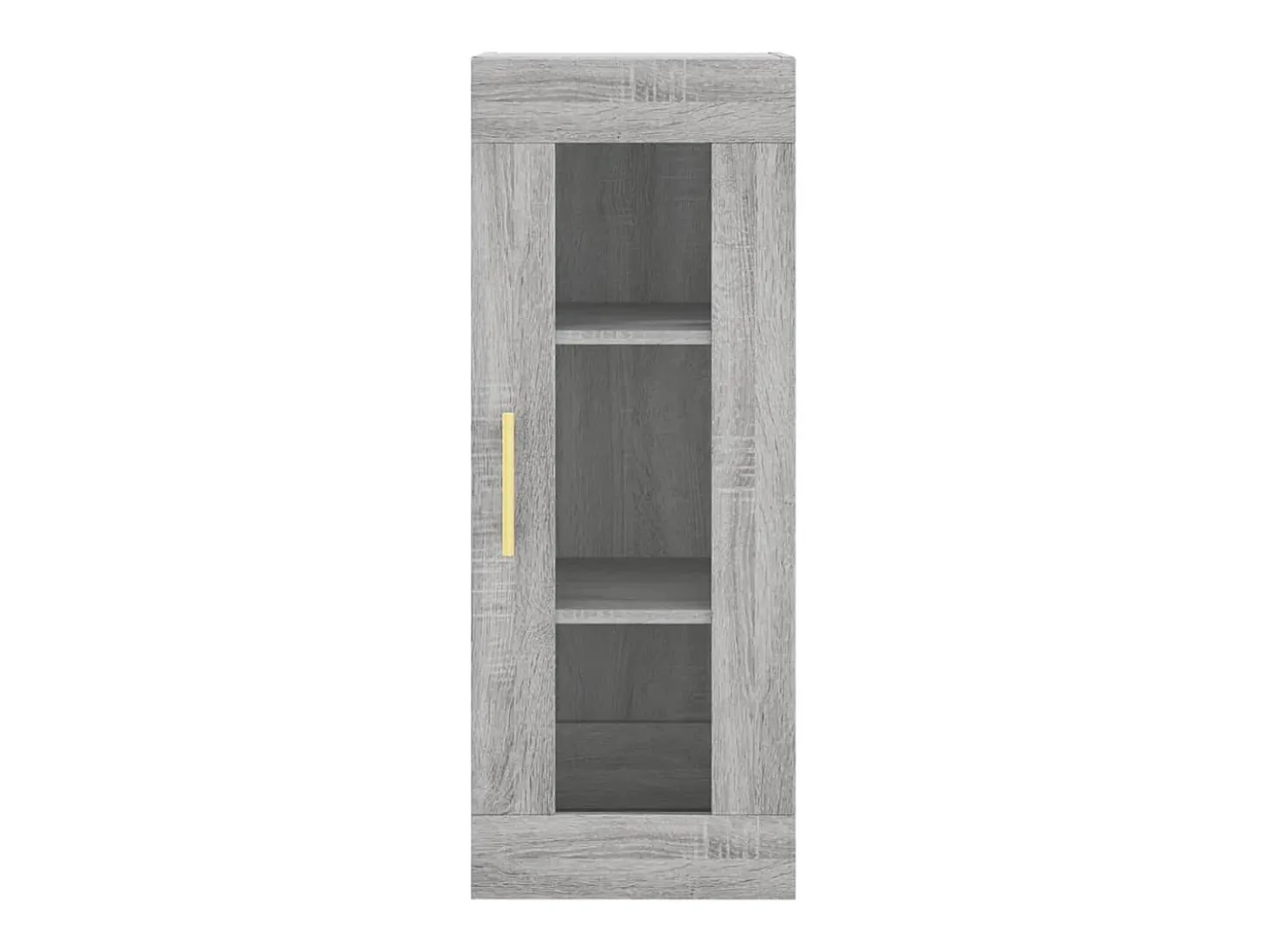 Armario de pared gris Sonoma 34,5x34x90 cm