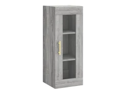 Armario de pared gris Sonoma 34,5x34x90 cm