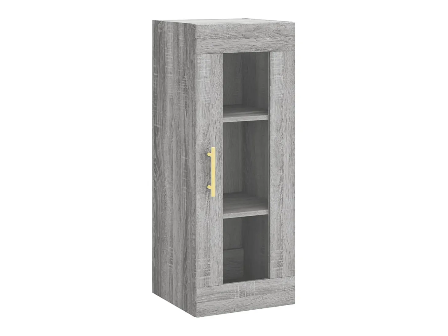 Armario de pared gris Sonoma 34,5x34x90 cm