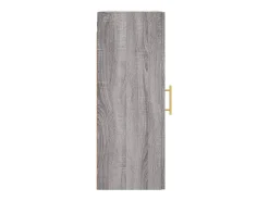 Armario de pared gris Sonoma 34,5x34x90 cm