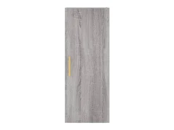 Armario de pared gris Sonoma 34,5x34x90 cm
