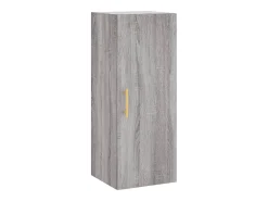 Armario de pared gris Sonoma 34,5x34x90 cm