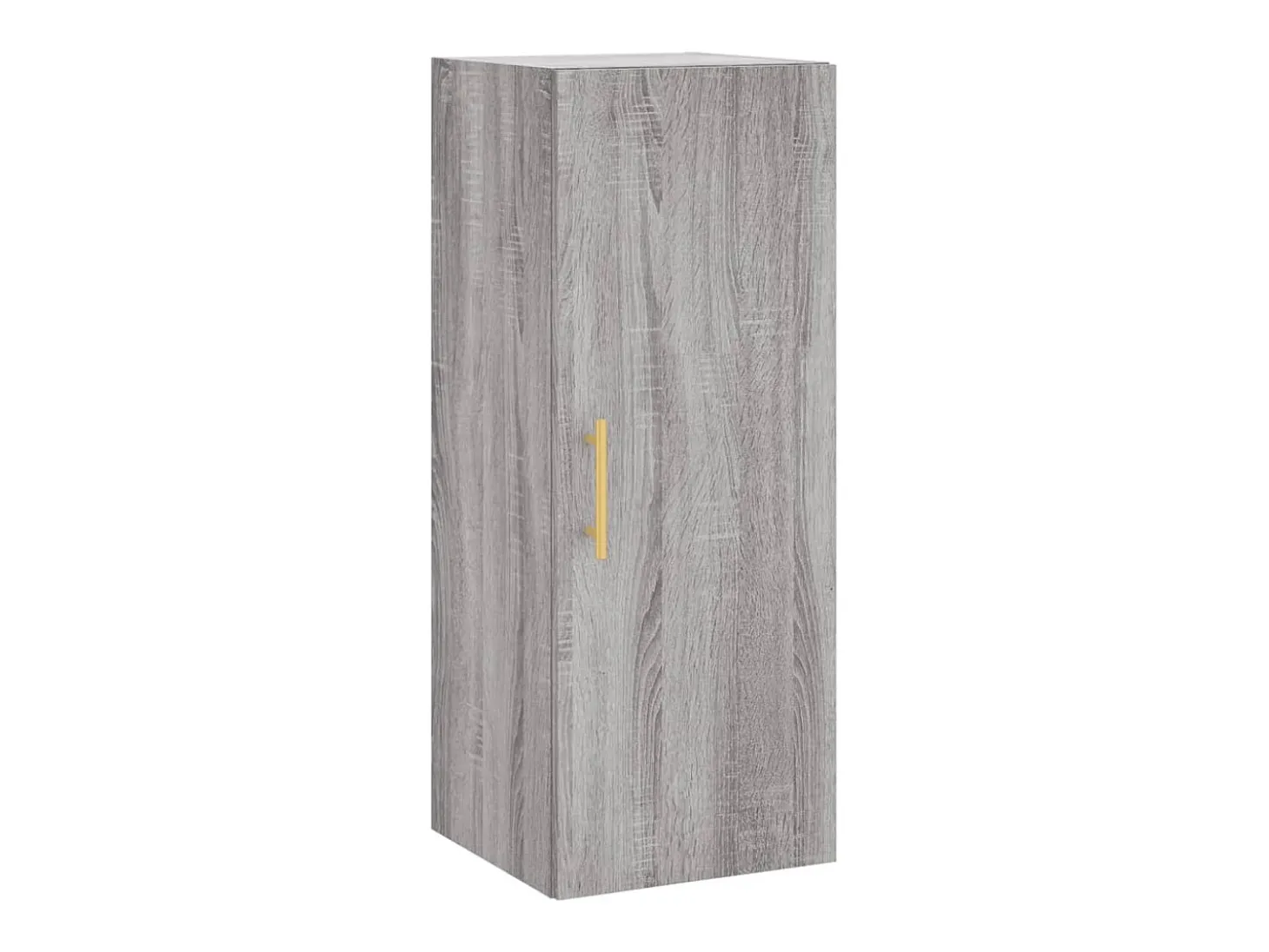 Armario de pared gris Sonoma 34,5x34x90 cm