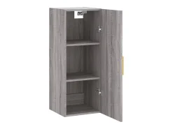 Armario de pared gris Sonoma 34,5x34x90 cm