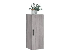 Armario de pared gris Sonoma 34,5x34x90 cm