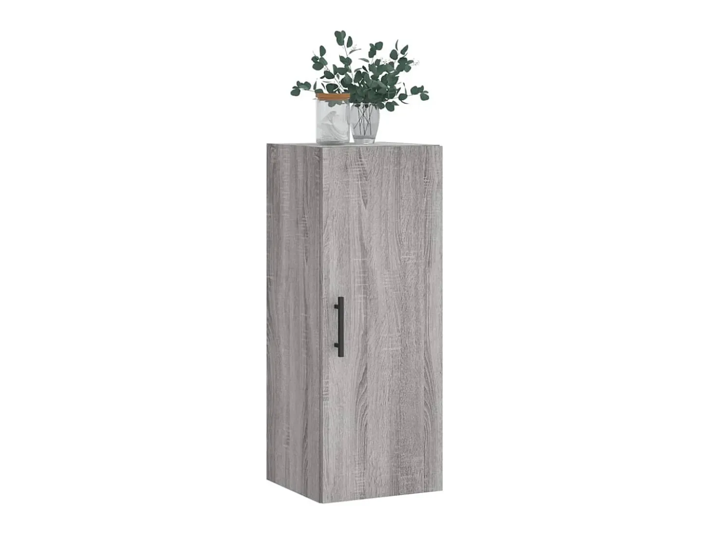 Armario de pared gris Sonoma 34,5x34x90 cm