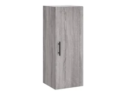 Armario de pared gris Sonoma 34,5x34x90 cm