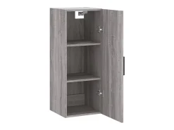 Armario de pared gris Sonoma 34,5x34x90 cm