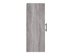 Armario de pared gris Sonoma 34,5x34x90 cm