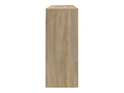 Armario de pared madera contrachapada roble sonoma 80x33x80 cm