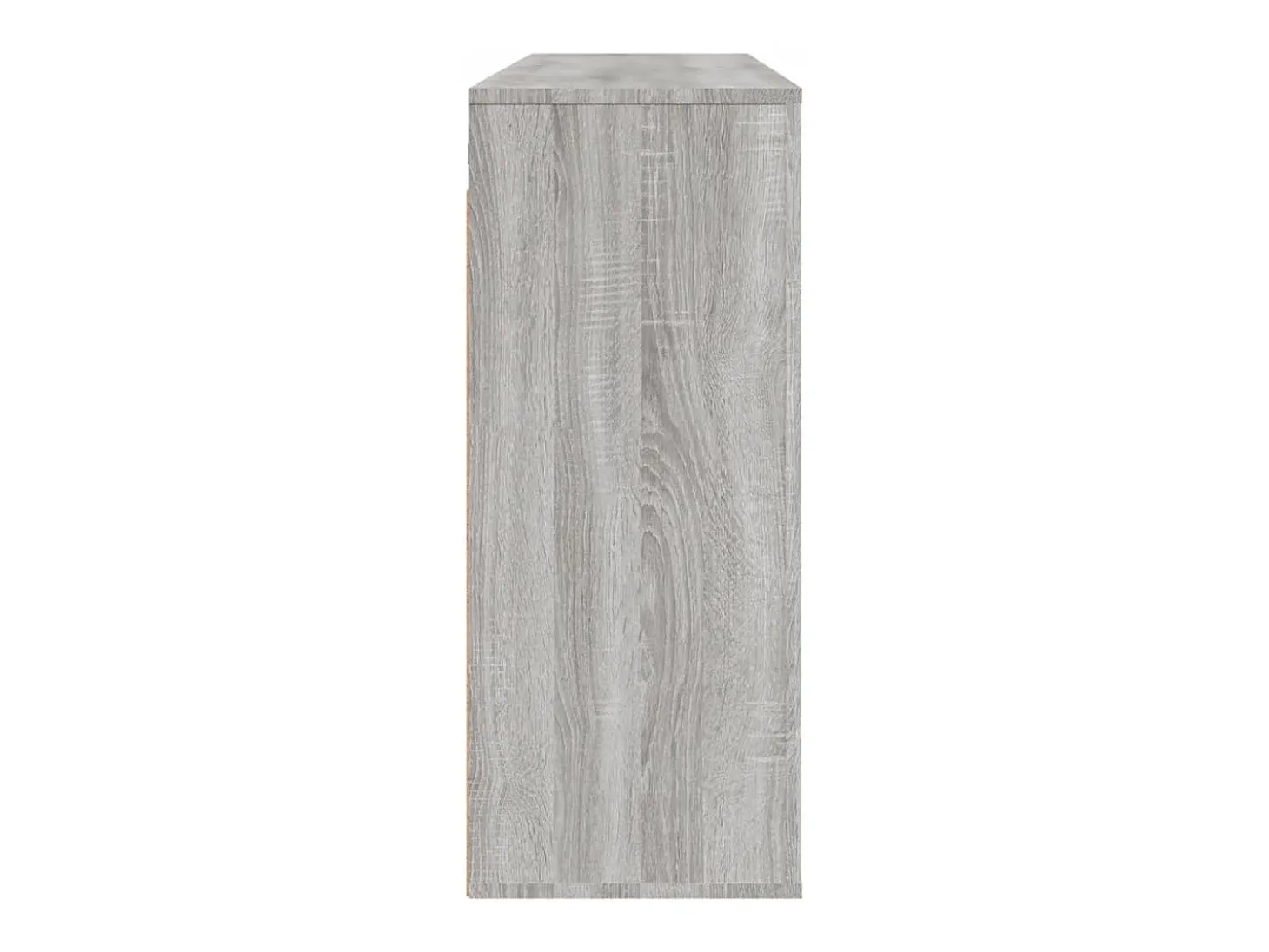 Armario de pared madera contrachapada gris Sonoma 80x33x80 cm
