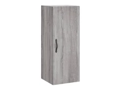 Armario de pared madera de ingeniería gris Sonoma 34,5x34x90 cm