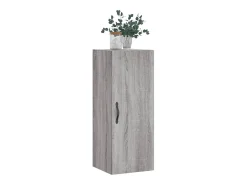 Armario de pared madera de ingeniería gris Sonoma 34,5x34x90 cm