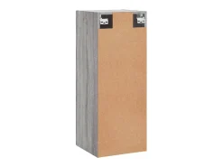 Armario de pared madera de ingeniería gris Sonoma 34,5x34x90 cm
