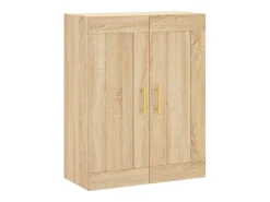 Armario de pared madera ingeniería roble Sonoma 69,5x34x90 cm