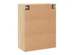Armario de pared madera ingeniería roble Sonoma 69,5x34x90 cm