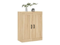 Armario de pared madera ingeniería roble Sonoma 69,5x34x90 cm