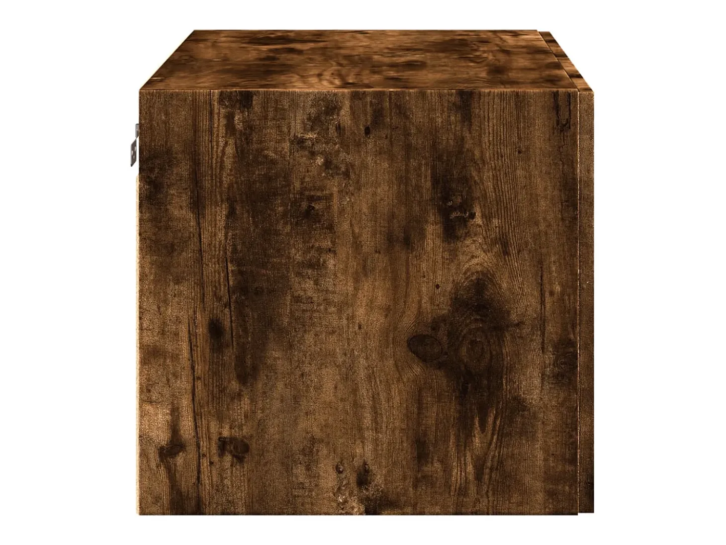 Armario de pared madera ingeniería roble ahumado 80x42,5x40 cm