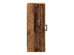 Armario de pared madera vieja 34,5x34x90 cm madera contrachapada