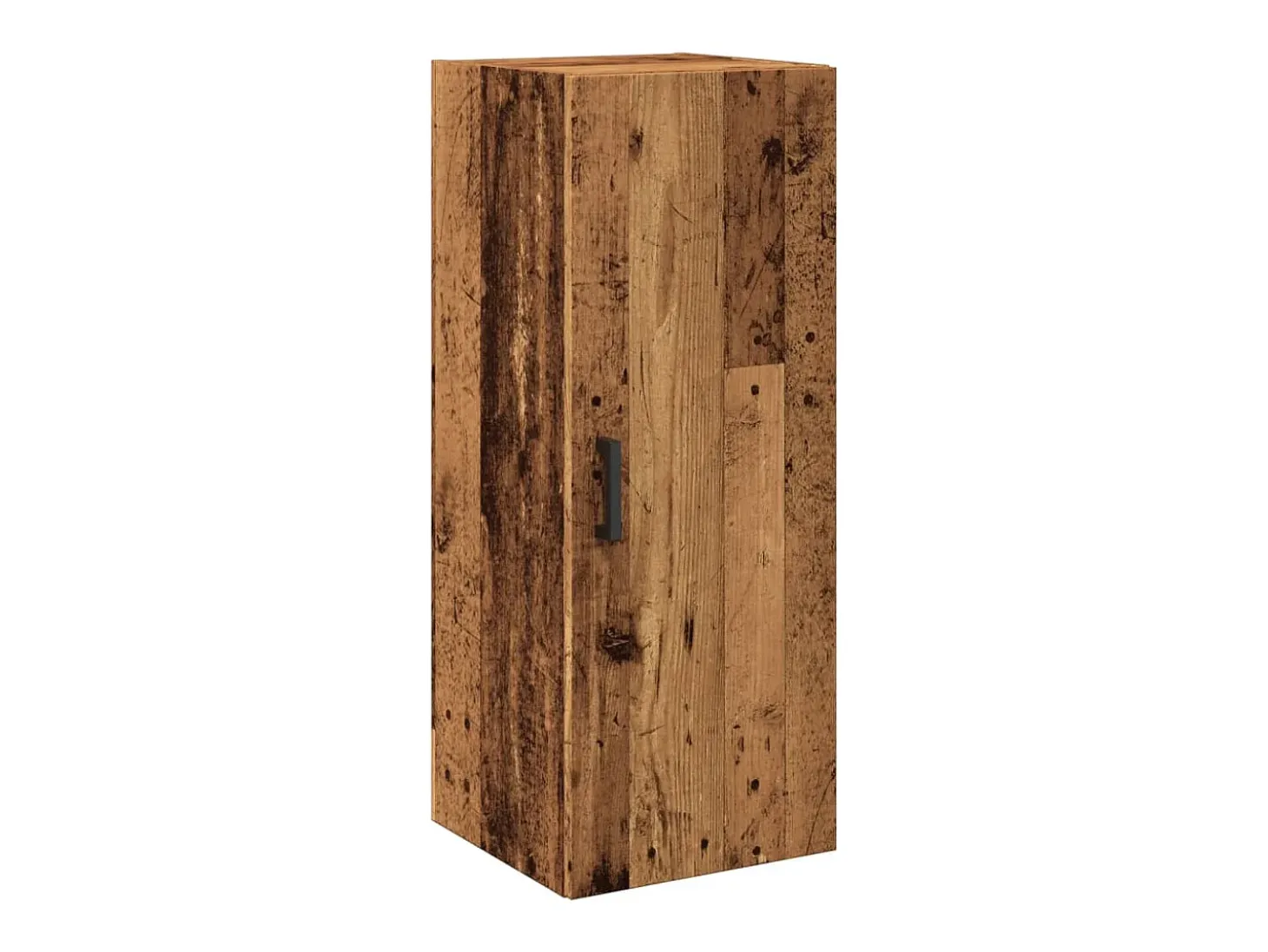 Armario de pared madera vieja 34,5x34x90 cm madera contrachapada