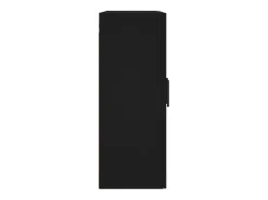 Armario de pared negro 69,5x34x90 cm