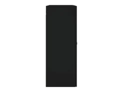 Armario de pared negro 69,5x34x90 cm