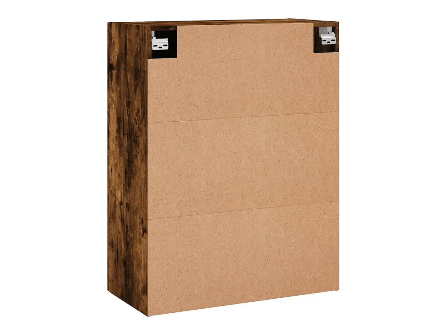 Armario de pared roble ahumado 69,5x34x90 cm
