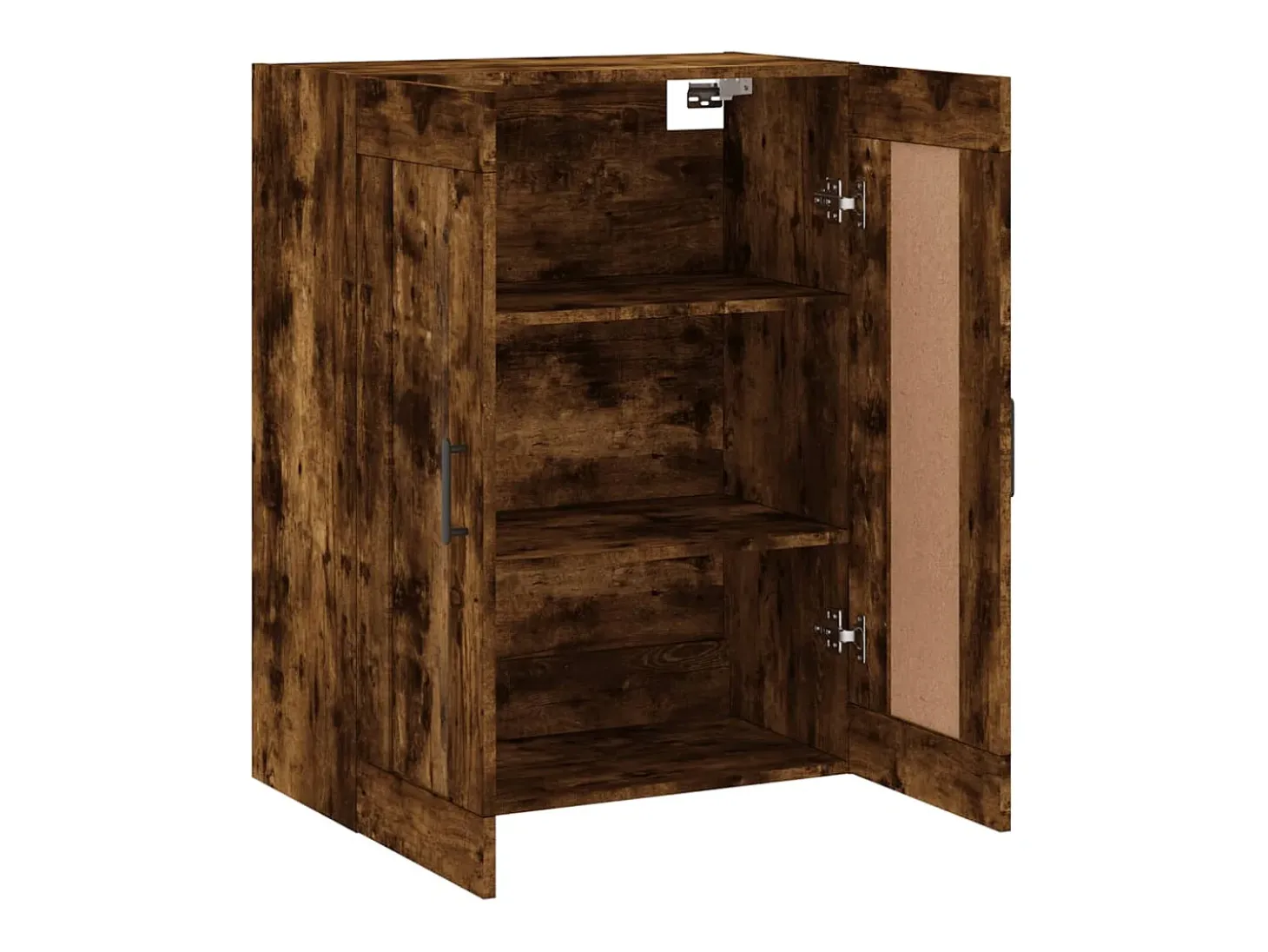 Armario de pared roble ahumado 69,5x34x90 cm madera de ingeniería