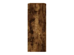Armario de pared roble ahumado 69,5x34x90 cm madera de ingeniería