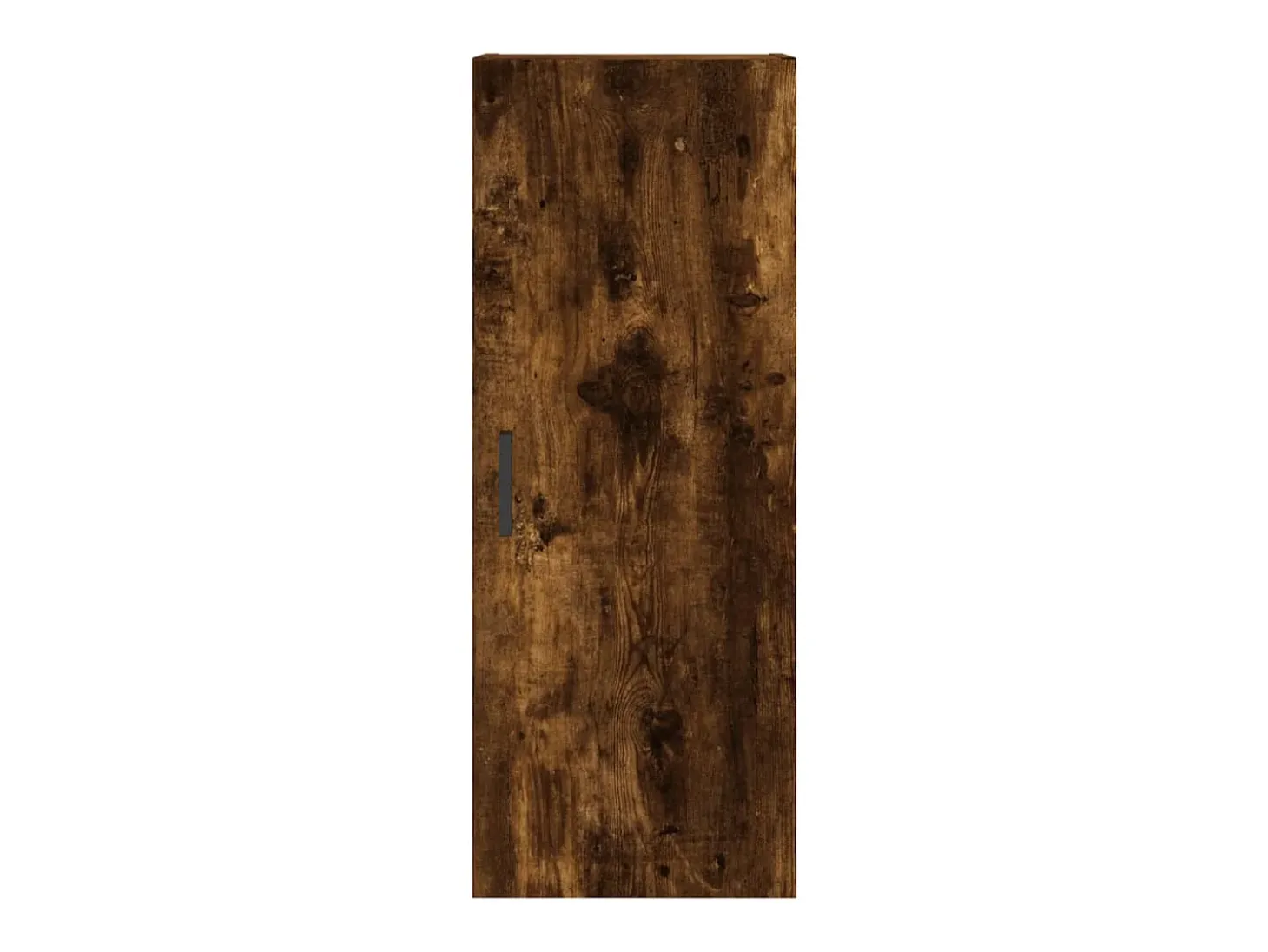 Armario de pared roble ahumado 34,5x34x90 cm