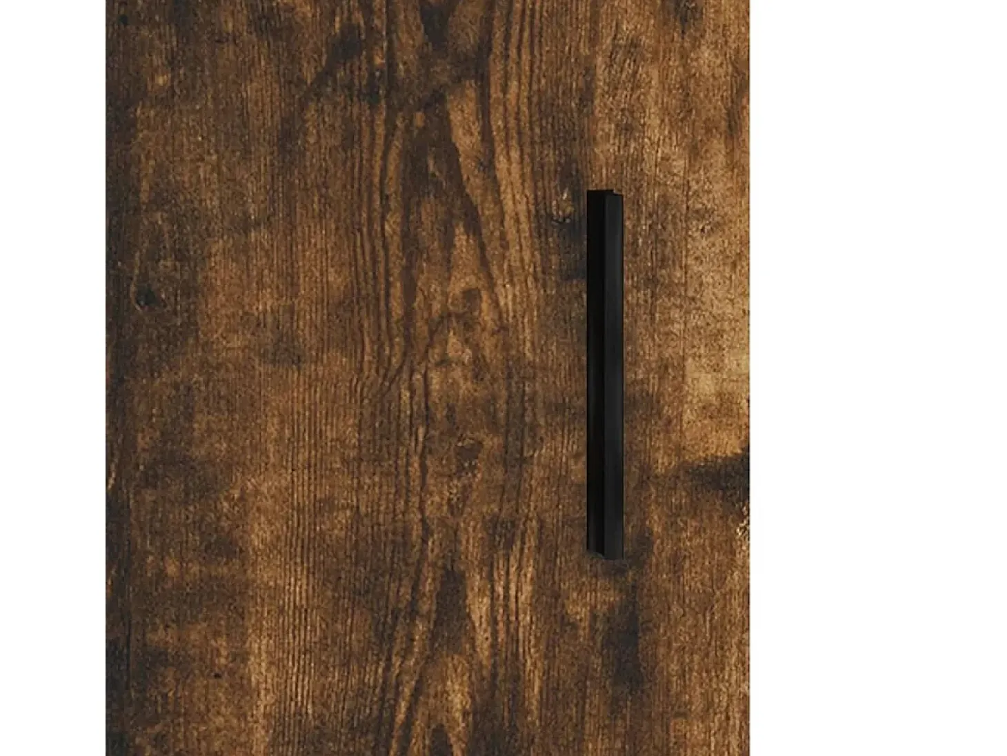 Armario de pared roble ahumado 69,5x34x90 cm