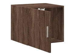 Armario de pared roble marrón 45x42,5x40 cm madera de ingeniería