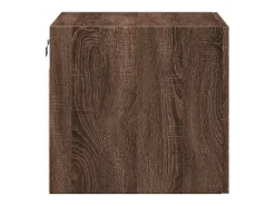 Armario de pared roble marrón 45x42,5x40 cm madera de ingeniería