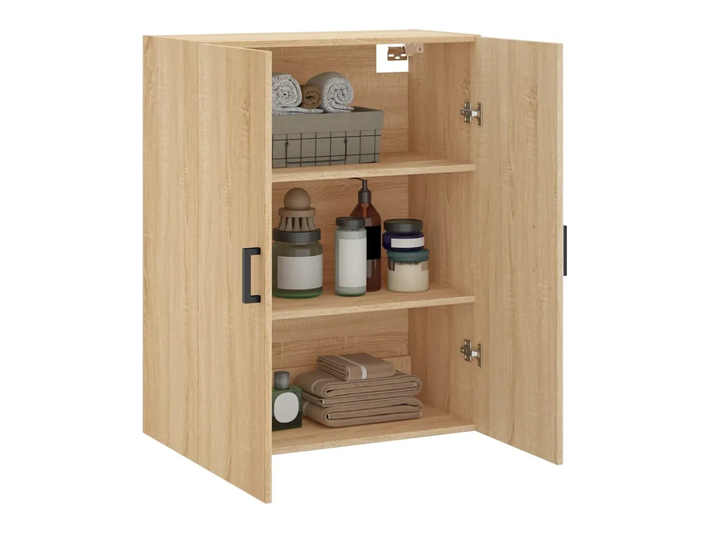 Armario de pared roble Sonoma 69,5x34x90 cm
