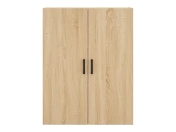 Armario de pared roble Sonoma 69,5x34x90 cm