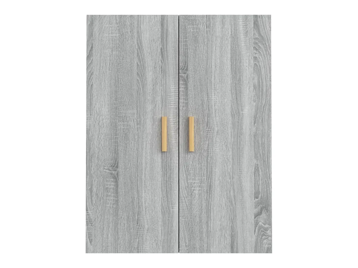 Armario de pared Sonoma gris 69,5x34x90 cm
