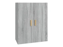 Armario de pared Sonoma gris 69,5x34x90 cm