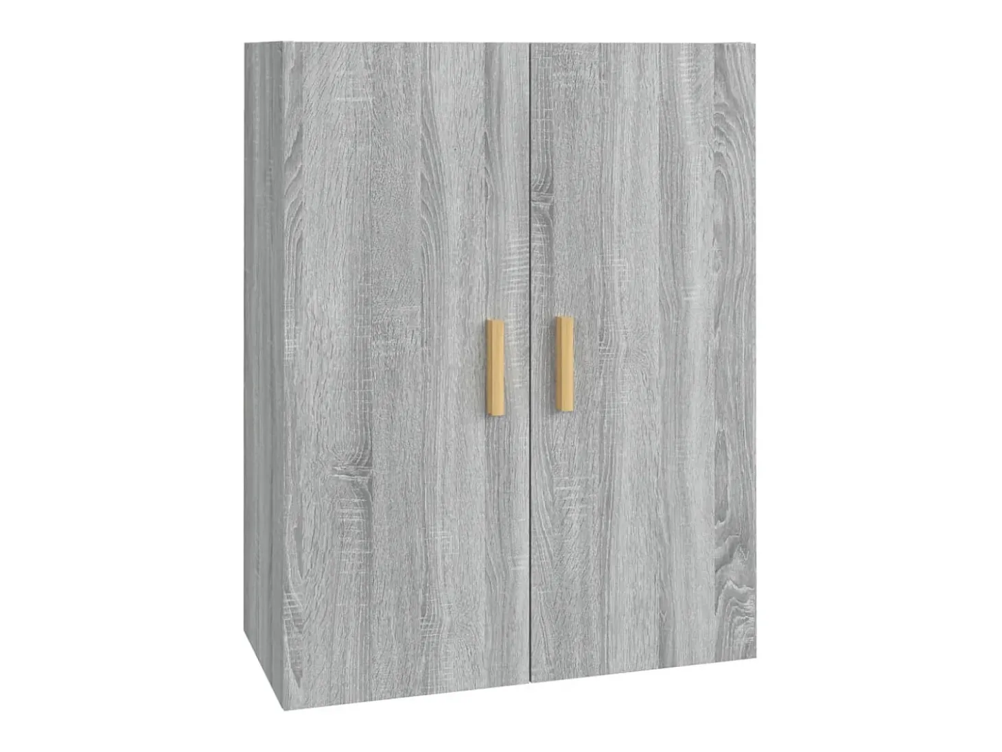 Armario de pared Sonoma gris 69,5x34x90 cm