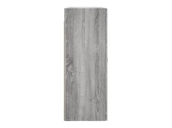 Armario de pared Sonoma gris 69,5x34x90 cm
