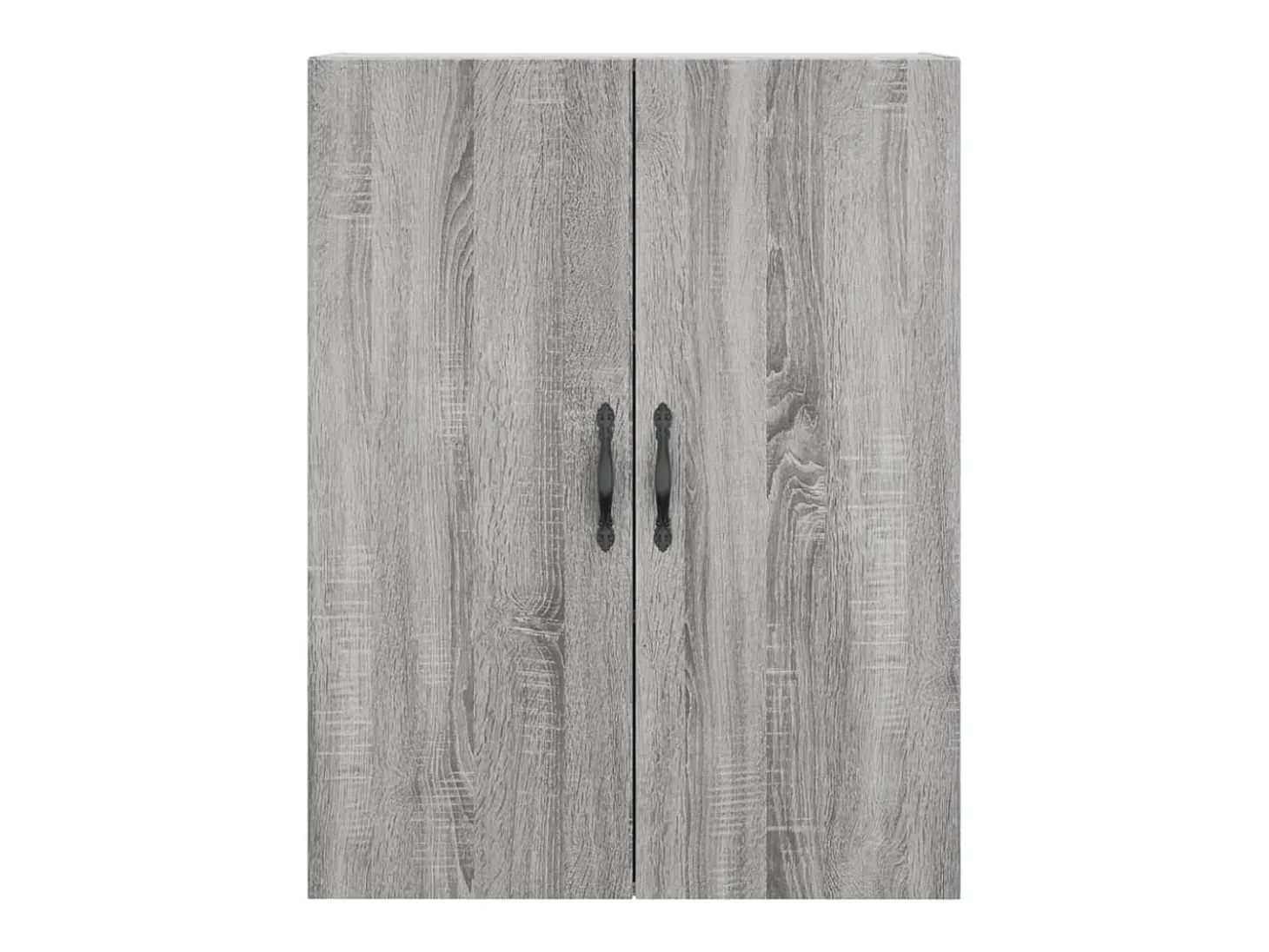 Armario de pared Sonoma gris 69,5x34x90 cm madera de ingeniería